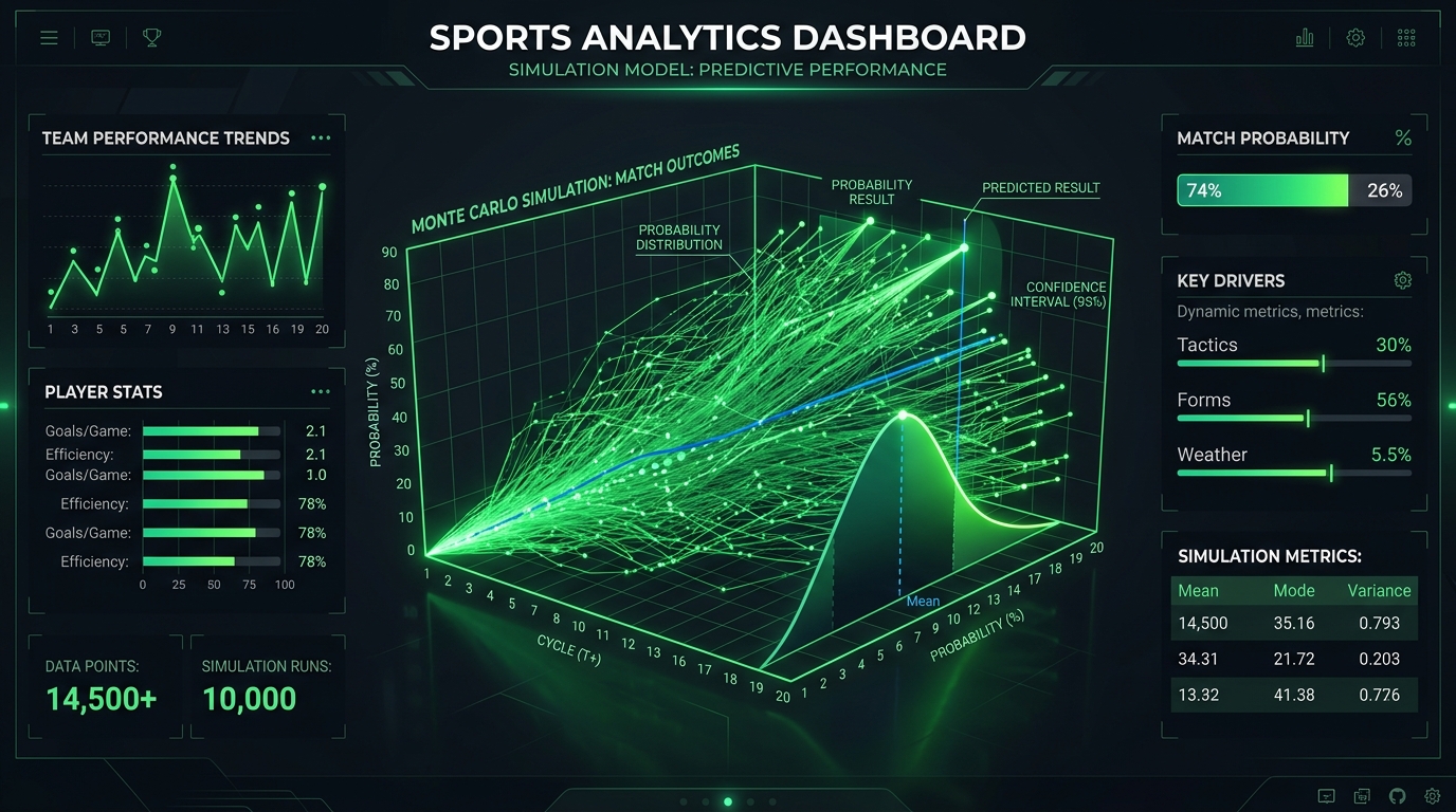 The Power of 10,000 Simulations: Why Sample Size Matters in Sports Betting